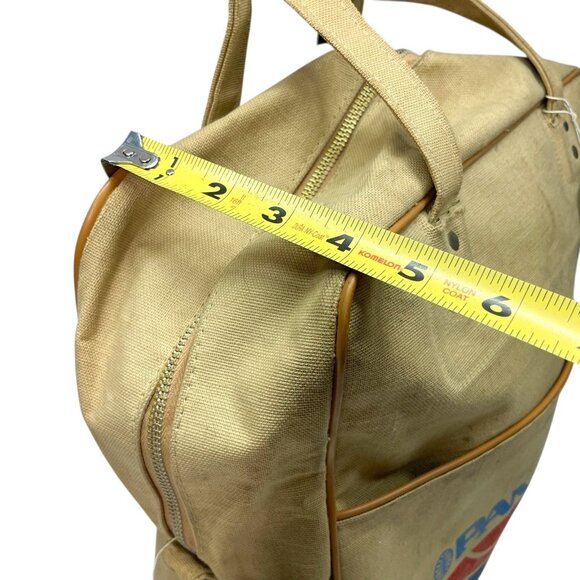 Vintage PAN AM Airlines Flight Carry-on Travel Canvas Tote Bag w/ Luggage Tags - Picture 15 of 15